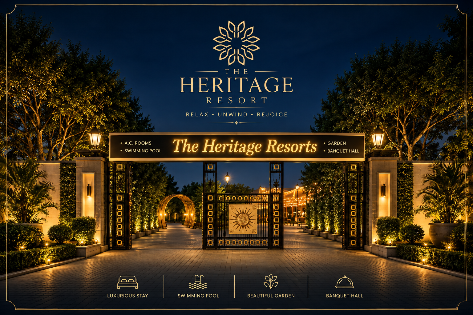 The Heritage Resort Jaipur gate